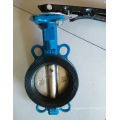 Cast Iron Wafer Type Butterfly Valve with Handle Operate D71f-150lb